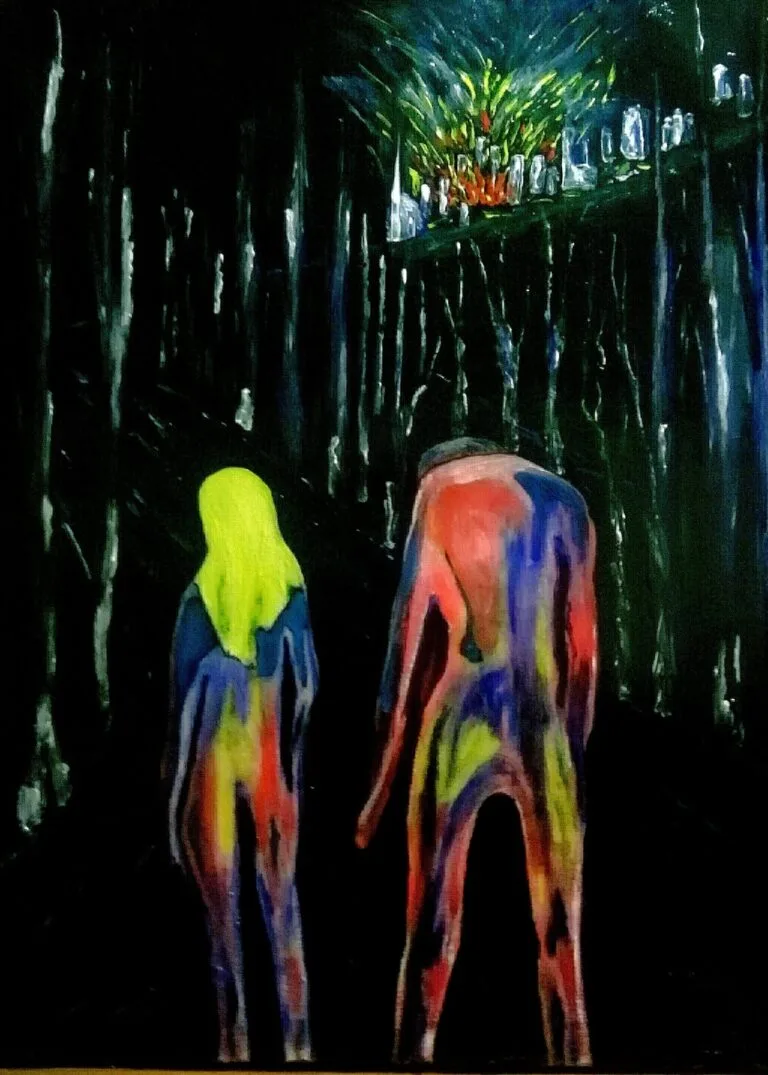 „De cealaltă parte — Vânturi din Est” — pictură de Luis Ludovic Garcia Camarero