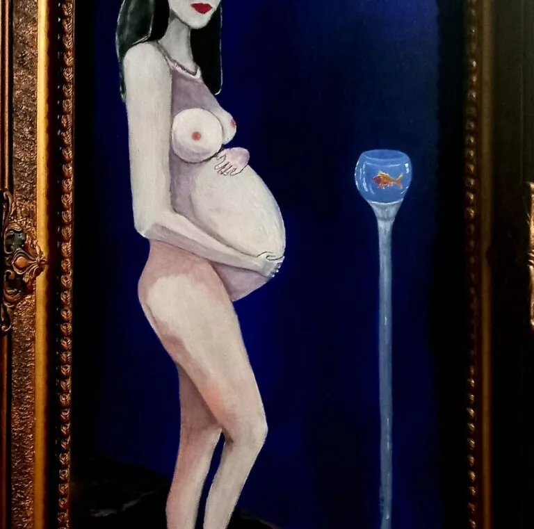 „Lumea însărcinată” — pictură de Luis Ludovic Garcia Camarero