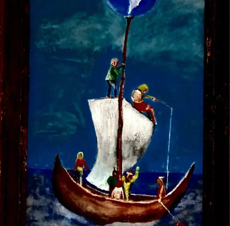 „Barca urșilor” — pictură de Luis Ludovic Garcia Camarero