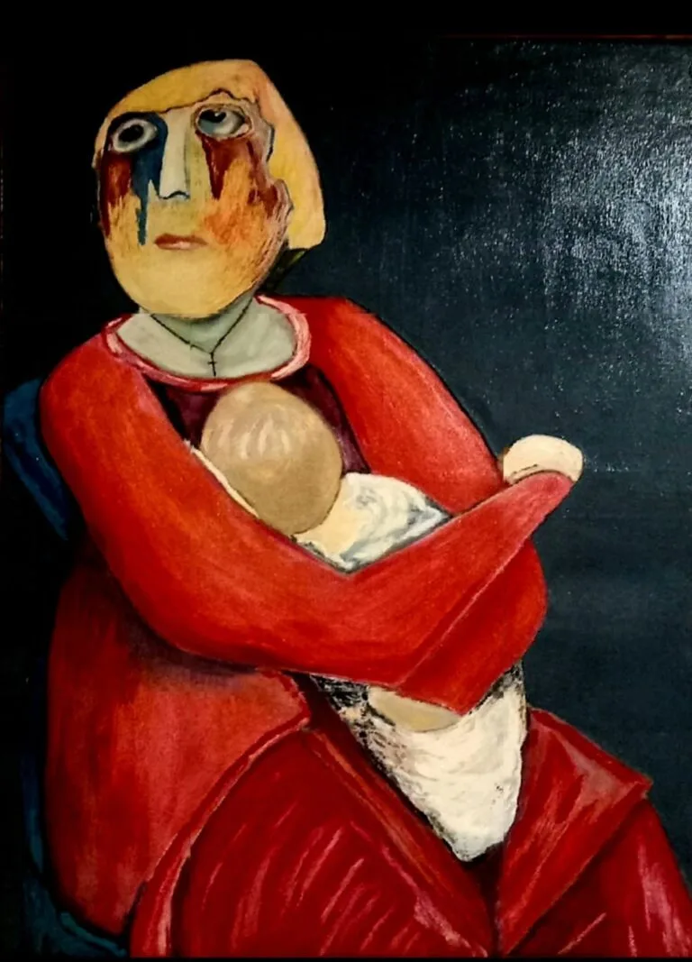 „Maternitate” — pictură de Luis Ludovic Garcia Camarero