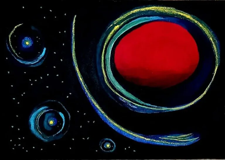 „Planeta roșie” — pictură de Luis Ludovic Garcia Camarero